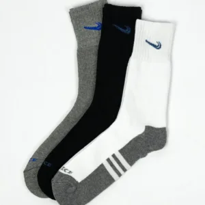 Media deportiva afelpada de algodón