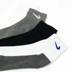 Media afelpada tobillera deportiva de algodón