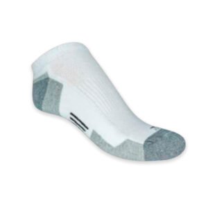 Pack x6 Talonera blanca con diseño para hombre 2 1b