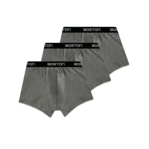 Bóxer Corto BOSTON Kids en Tejido Rib  Pack x6