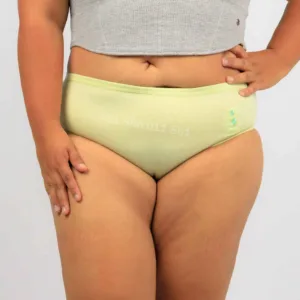 Pack x6 Trusa clásica de algodón para mujer talla plus