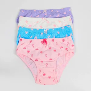 Pack 3 trusas para niña con diseños variados