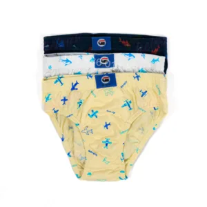 Pack 3 trusas para niño con estampados variados