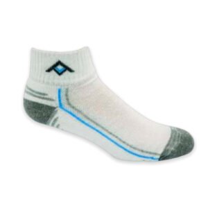 Pack x6 Medias de algodón Tobillera blanca con planta ploma para hombre 6 s22